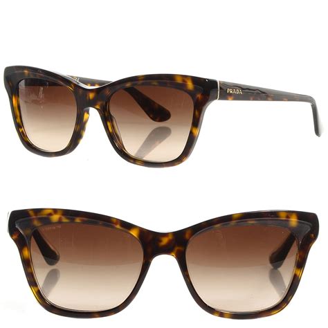 prada tortoise shell sunglasses cat eye|prada glasses frames.